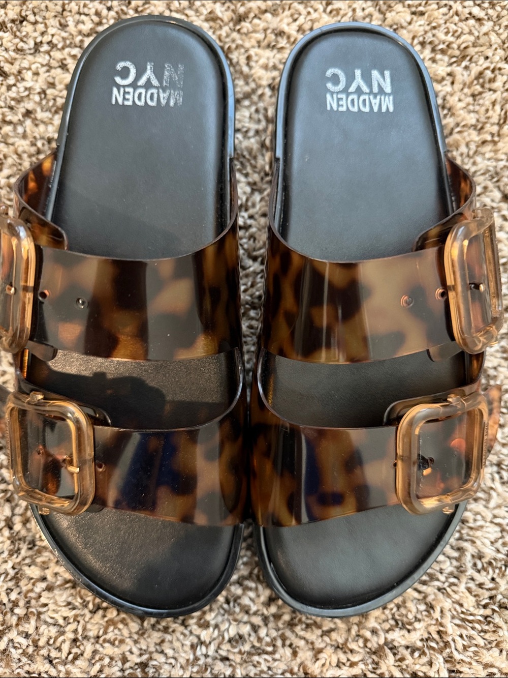 Madden NYC Jelly Footbed Sandals - Picture 7 of 7